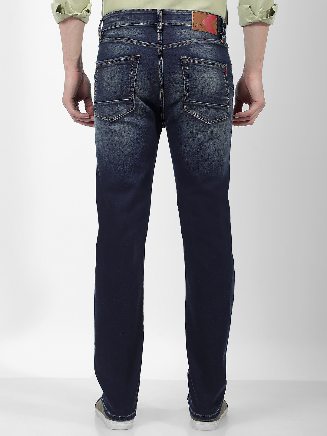 Numero Uno Men Faded Blue Jeans